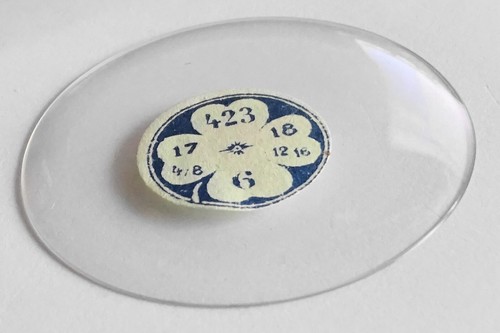 Verre savonnette montre poche - savonnette,