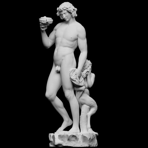 Bacchus statue classique en - |,
