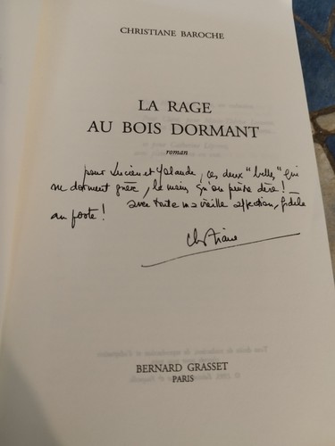 Christiane baroche rage - la,