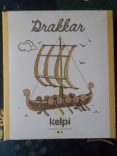 Maquette bois drakkar - maquette, 3d