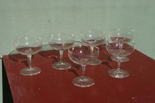 5 coupes à champagne en