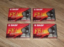 BASF four blank audio cassette