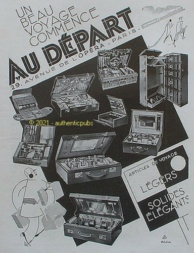 Publicite depart malle - publicite,