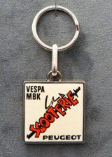 Porte-clés émaillé LA