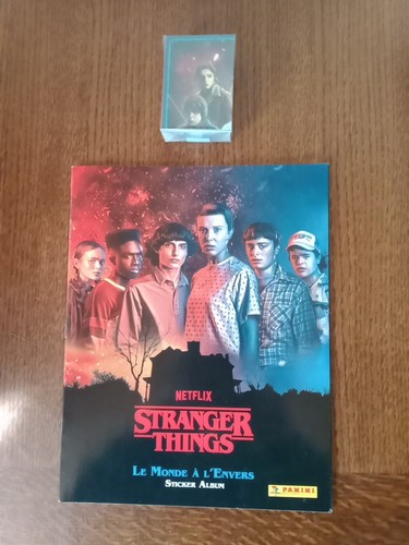 Lot album panini vide stranger - lot,