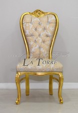 Fauteuil Trône Luigi XV