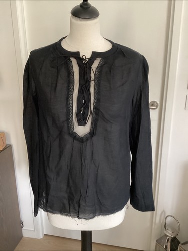 Haut chemise maje taille - maje, 2
