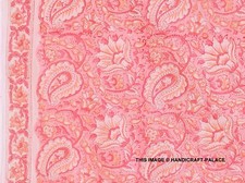 Indien Hand-Block Rose