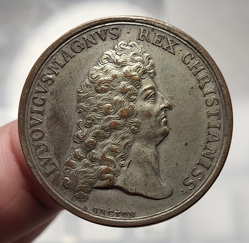 Médaille louis xiv - xiv,