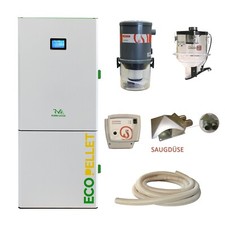 Robin Wood Chaudière à Pellets 12 - 49 Kw + Pelletsaugsystem Loader700 Tarière