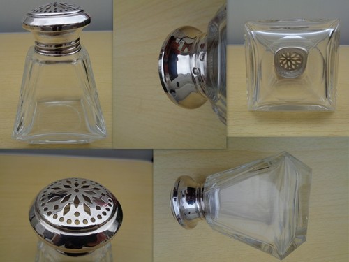 Sucrier saupoudreuse cristal - ,