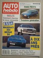 AUTO HEBDO N°662 8/2/1989