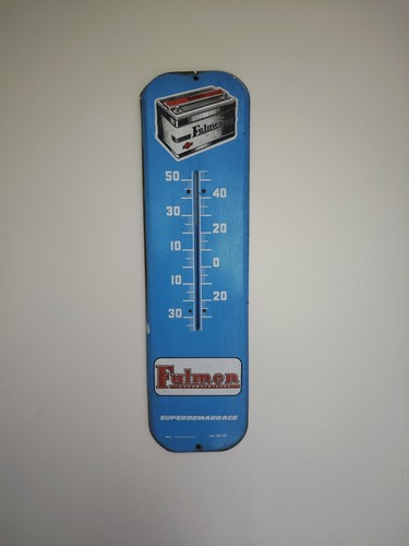 Plaque publicitaire fulmen - plaque,