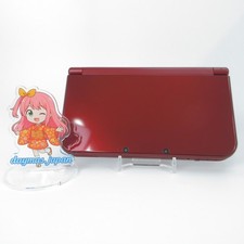 【Excellent】Bottom IPS Nintendo New 3DS LL Metallic Red Console Only Japanese Ver