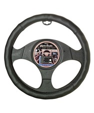 Couvre volant 37-39CM Cuir Noir