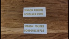 4 Transferts pour Wagon Foudre