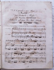 Recueil de partitions (piano et chant) gravées (Milieu XIXè)