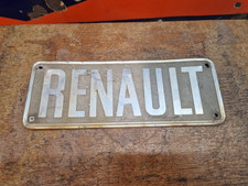 Logo Badge aluminium RENAULT sigle  Estafette