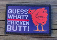 Chicken Butt Morale Patch Hook