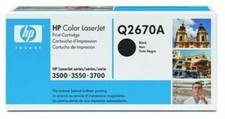 HP CARTOUCHE NOIRE - Q2670A - POUR LASERJET 3500 - 3700