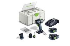Perceuse-visseuse sans fil TXS 12 2,5-Set - FESTOOL - avec 2 batteries 12V 2.5Ah