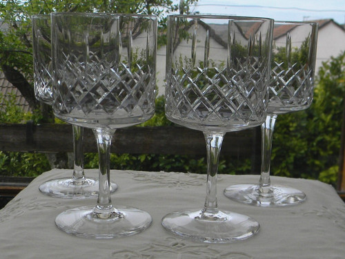 Verres eau vin en - à,