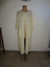 44 46 PEIGNOIR GILET LONG COTON LEGER ROBE DESHABILLE CHEMISE SEXY   Gilet long 