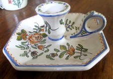 ancien magnifique bougeoir à