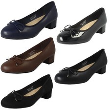 Chaussures De Cour À Talons Courts Avec Nœud Détails Spot On, F90152