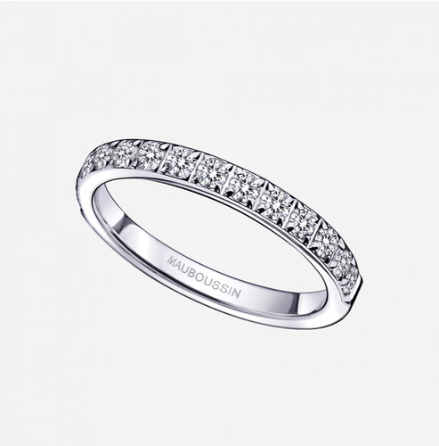 Bague alliance demi-tour