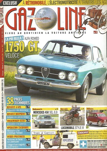 Gazoline 186 alfa romeo - n°186,