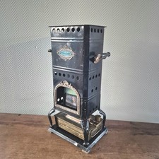 Poêle ancien flamme bleue - flamme,