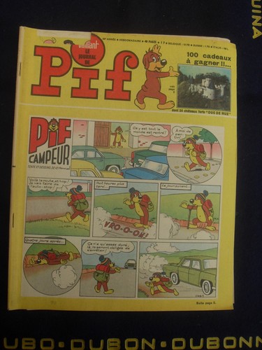 Journal pif vaillant bd - pif,