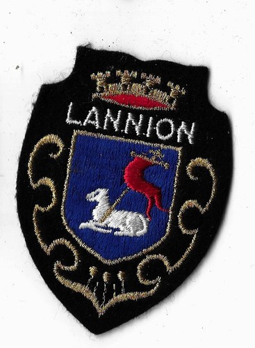 Lannion écusson tissu - écusson,
