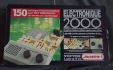Jouet Ancien Boite de Jeu Joustra Electronique 2000 comme neuf