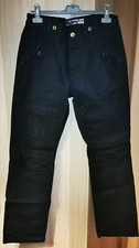 Pantalon noir coton enduit Street Life
