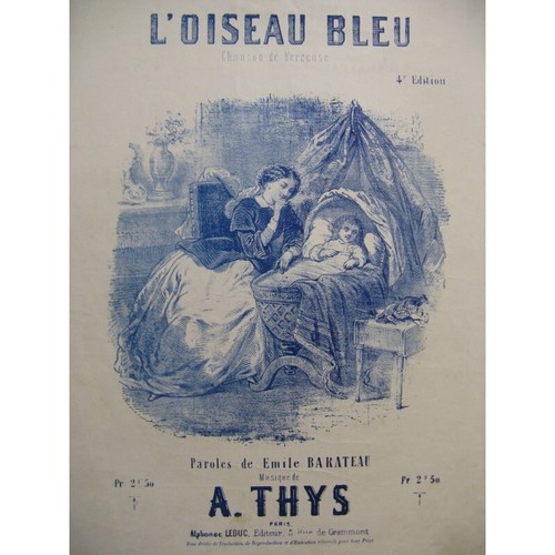 Thys oiseau bleu chant - l'oiseau,