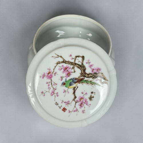 Bonbonnière porcelaine chine - bonbonnière,