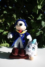 Peluche Disney Mickey magicien + hercule pegase disneyland