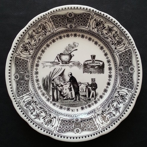 Superbe assiette parlante - assiette, en