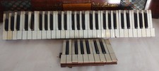 73 Touches Antiques de Piano Carré John Broadwood & Sons c. 1820 Blanches Noires