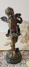 Ancien regule statue angelot - statue,