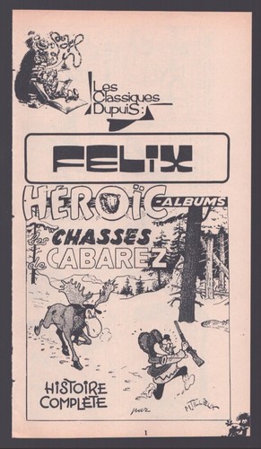Tillieux felix les chasses - tillieux,