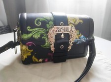 sac à main femme bandoulière cuir VERSACE Jeans Coutures Baroque