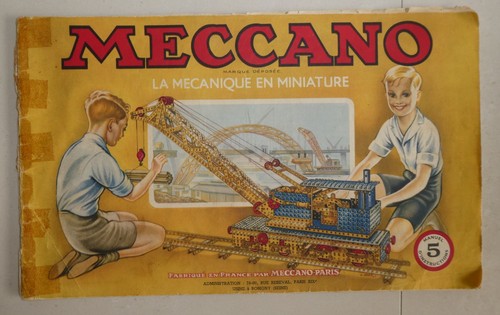 Jouet ancien meccano catalogue - jouet,
