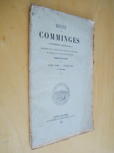 Revue comminges pyrénées - revue,