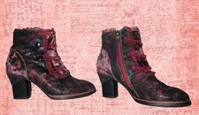 Bottines colorées cuir Dizo