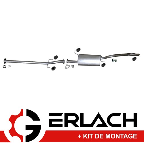 Echappement silencieux pour