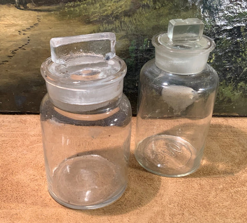 Ancien bocaux pots - 16,