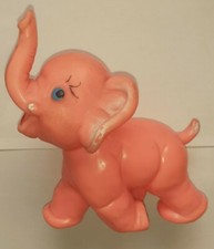 Figurine Pouet Éléphant Rose